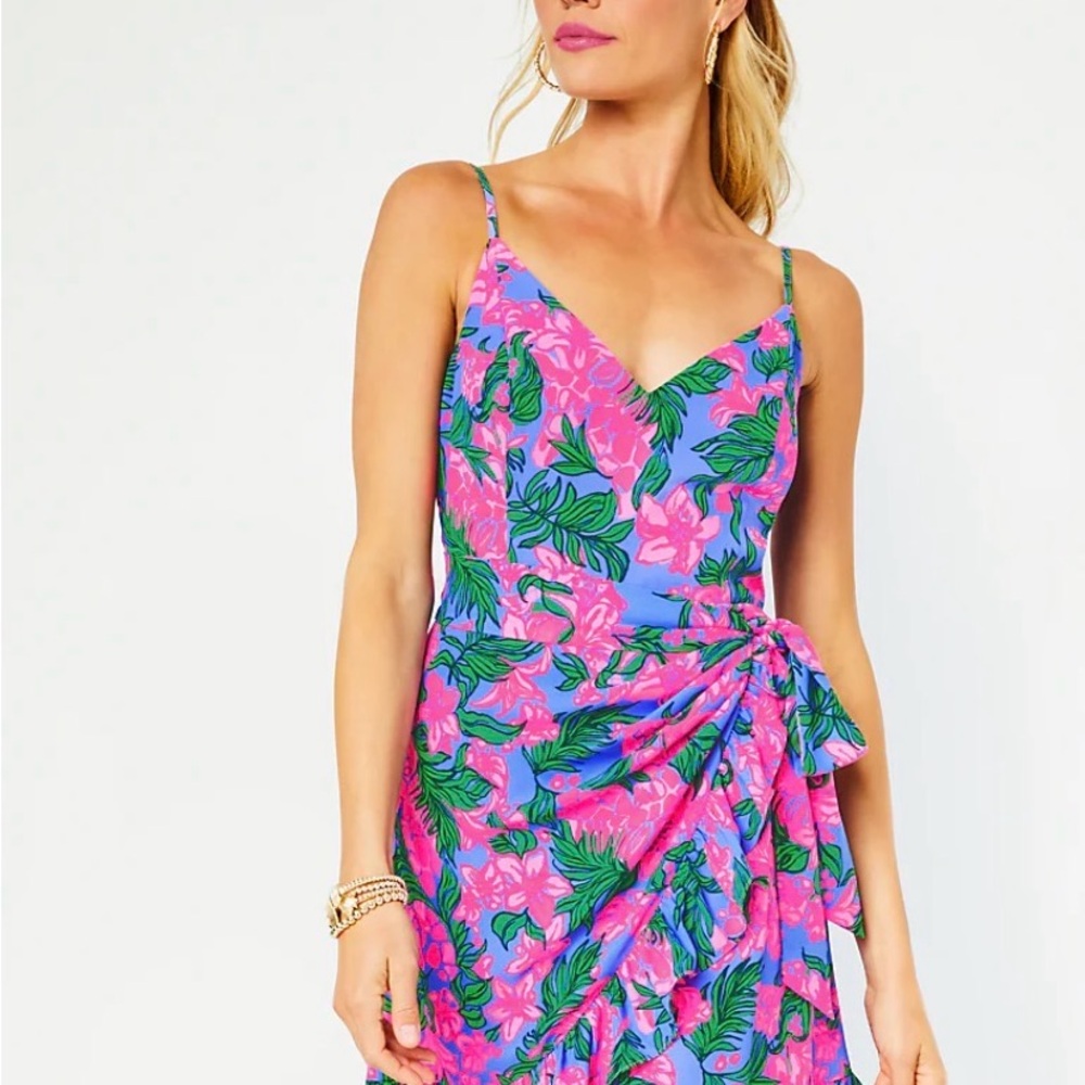 Lily Pulitzer Safari Sunset wrap dress - new with tags - never worn